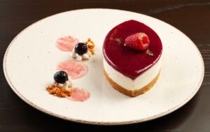 CHEESECAKE FROMBOISE -POIVRE ROSE