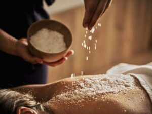 Exfoliation au sel marin---30MIN---