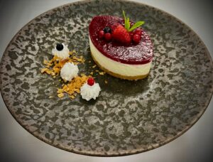 CHEESECAKE FROMBOISE -POIVRE ROSE
